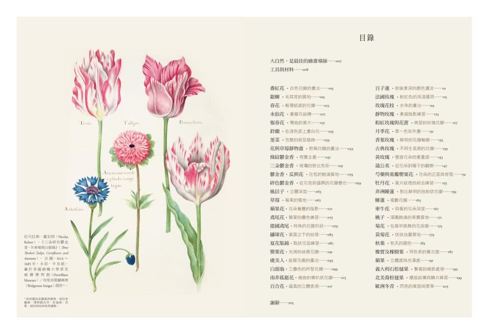 歐洲百年經典植物繪【隨書送超大幅海報】：48種手繪植物名畫的細微觀察與作畫祕訣