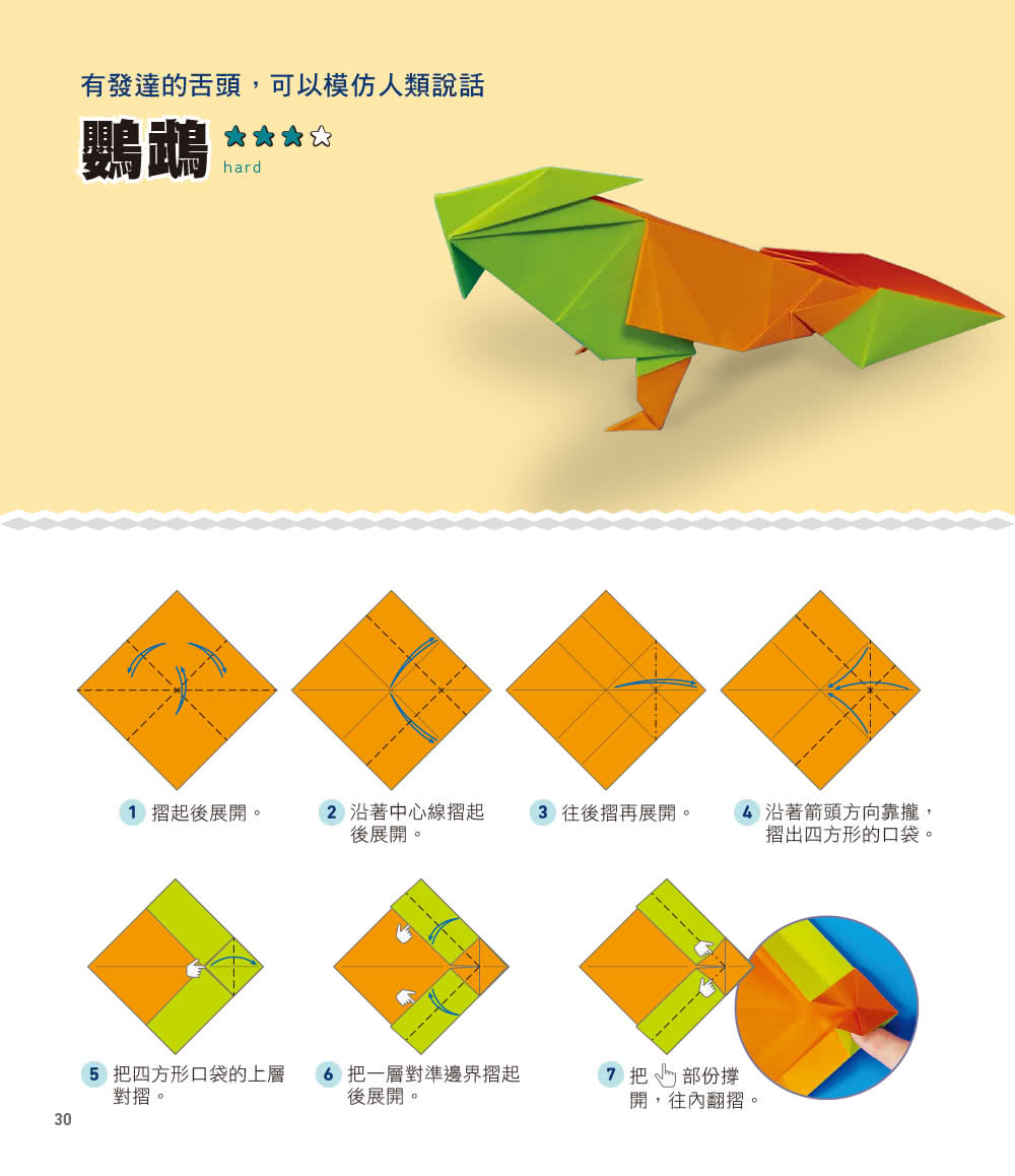 超神奇紙動物：只要一張紙，從熟悉的寵物、野生動物到神話生物通通有！【附限定版特別花紋色紙】