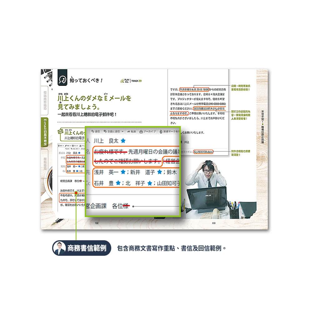 職場日語實戰力：電話X商務文書X簡報
