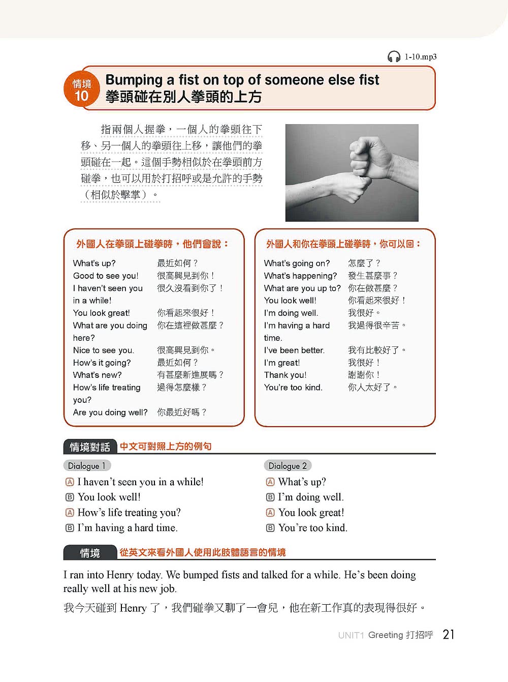 肢體動作英語會話全圖解：Gesture English！邊說邊比更容易記住，與老外溝通零距離（附全書音檔下載連結QR