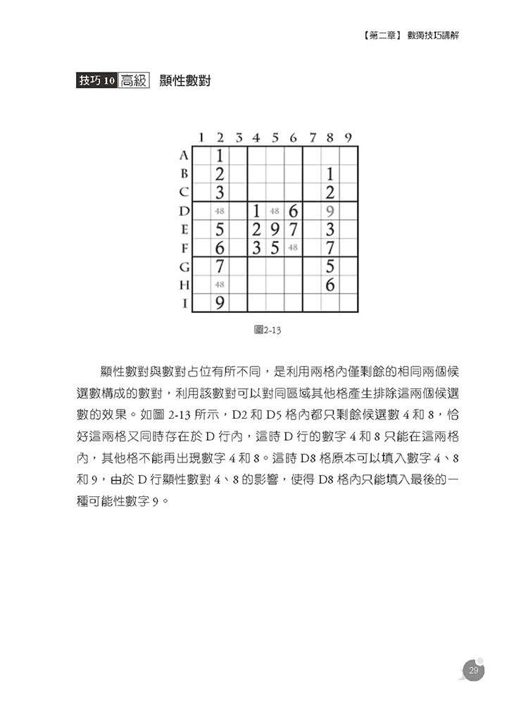 數獨玩家解題密技特輯