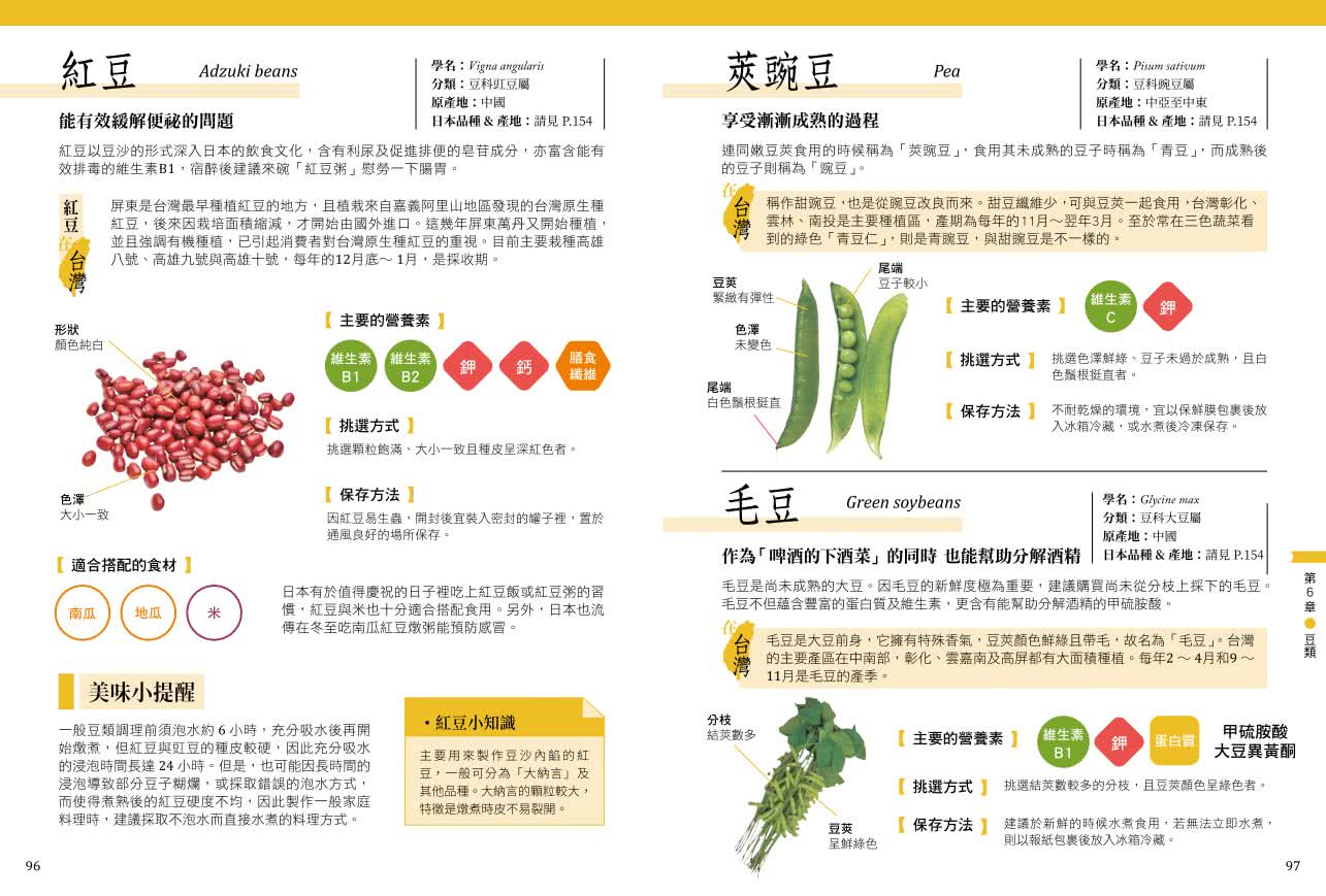 蔬菜小學堂：近100種蔬菜介紹、挑選方式、保存方法與小常識