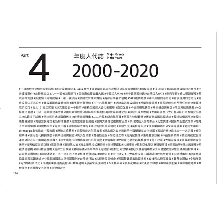 手繪台灣關鍵字：畫說1940-2020（中英文雙語）