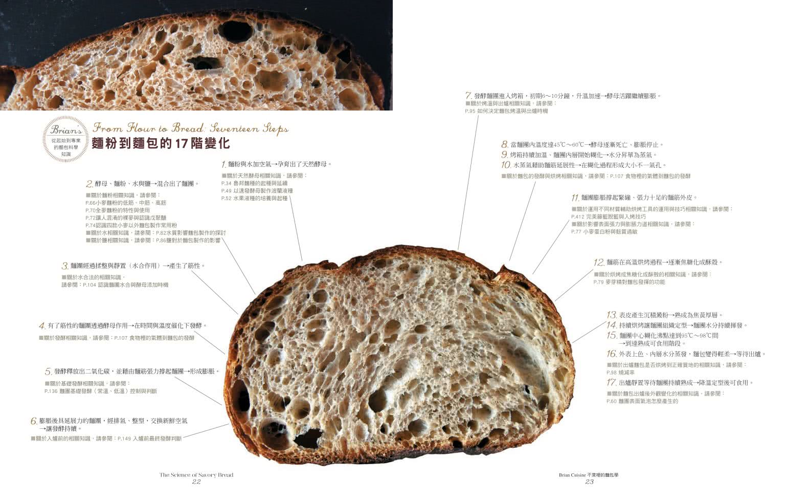 BrianCuisine不萊嗯的麵包學：圖文詳盡的7萬字麵包科學知識、31道必學經典甜麵包、21款原創天然