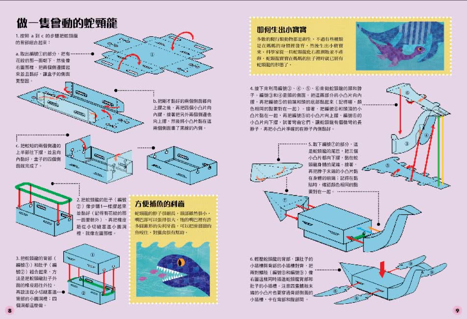 彈力模型動手做：恐龍大復活