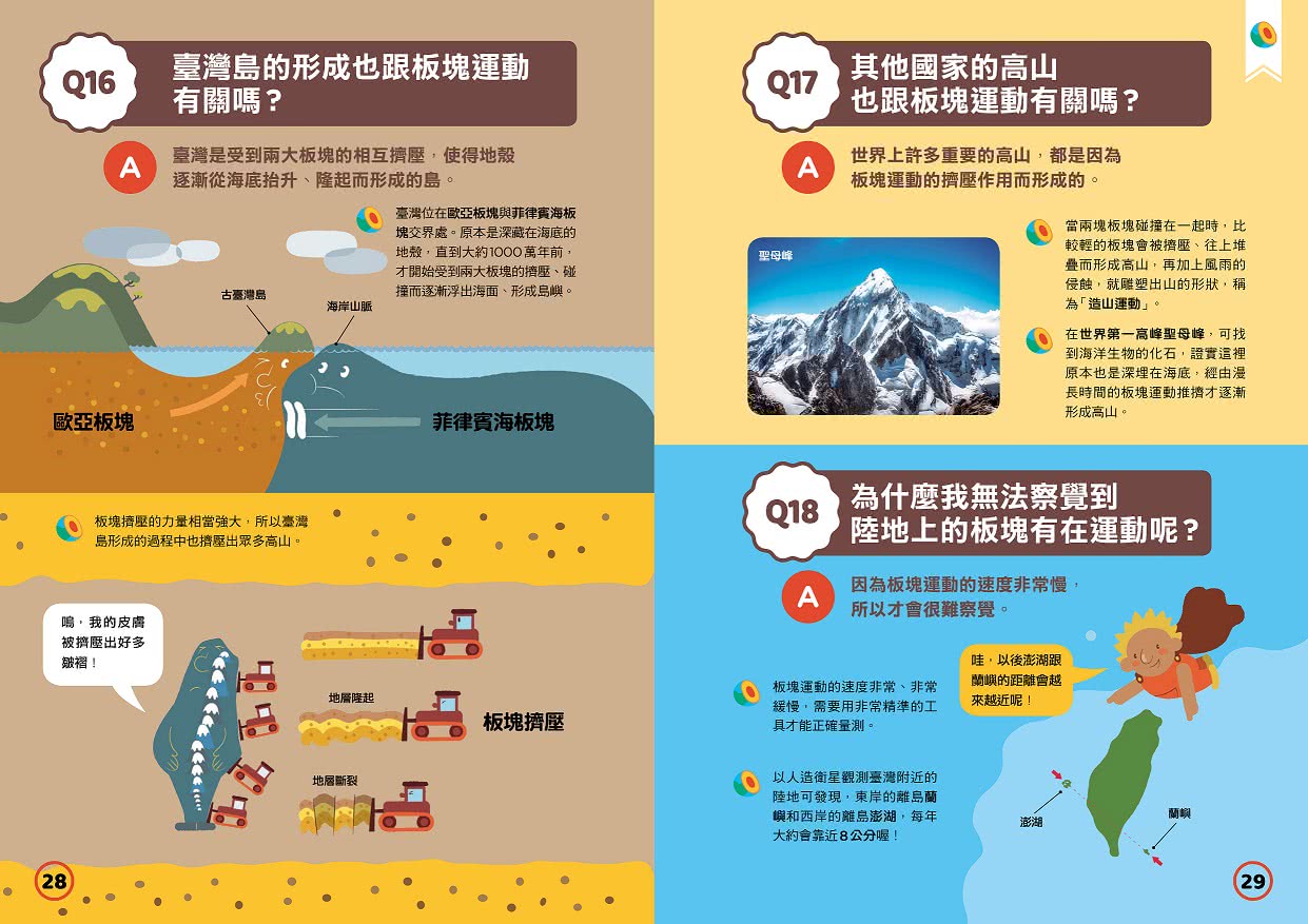 地震100問：最強圖解X超酷實驗  破解一百個不可思議的地科祕密