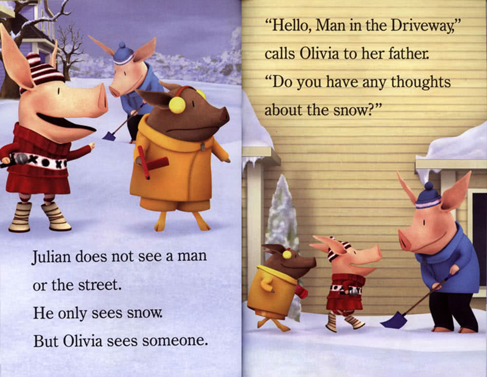 【麥克兒童外文】OLIVIA and the Snow Day