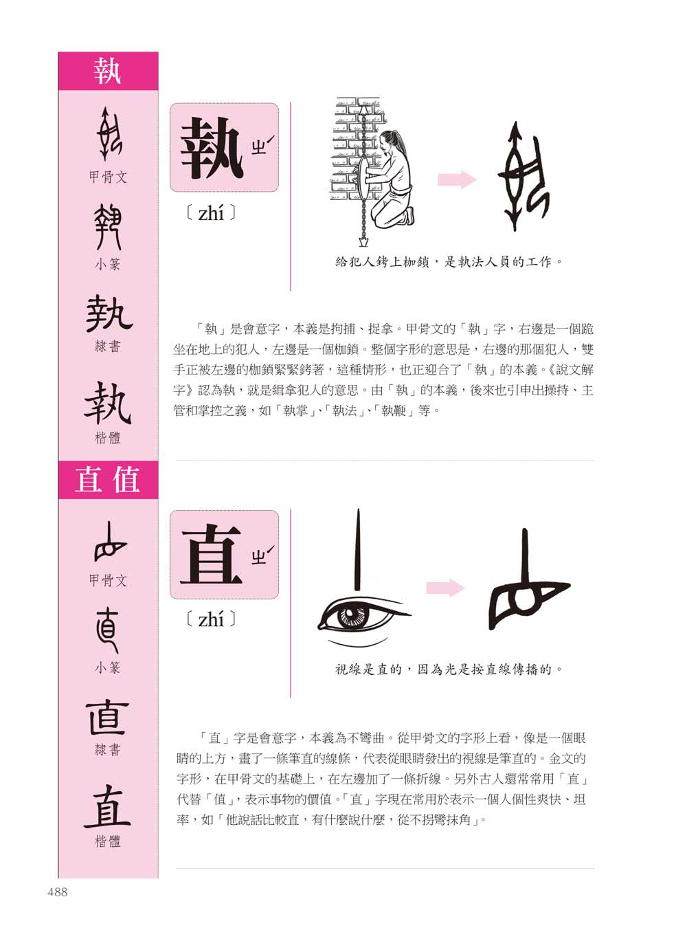 圖解 說文解字 圖說漢字 1000個漢字故事 一字一圖解 一本讀懂字源 字音和字義 Momo購物網 好評推薦