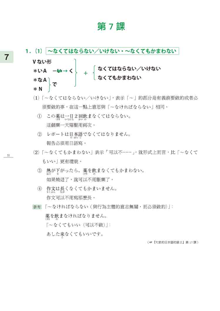 大家的日本語 中級II 文法解說．問題解答．聽解內容