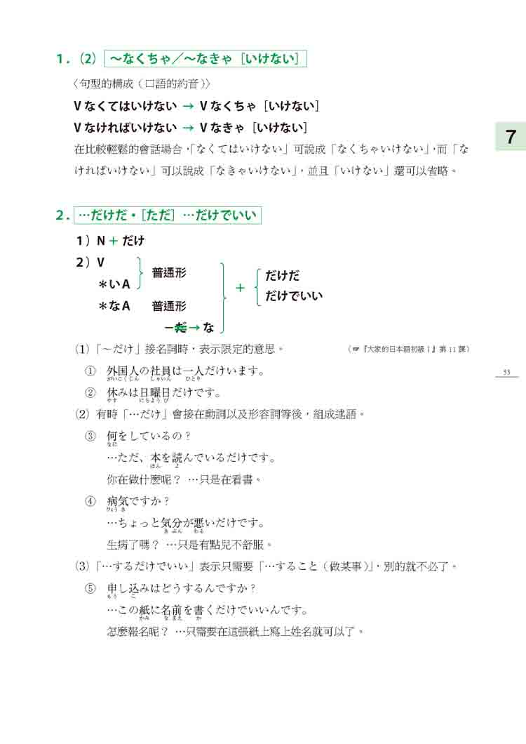 大家的日本語 中級II 文法解說．問題解答．聽解內容