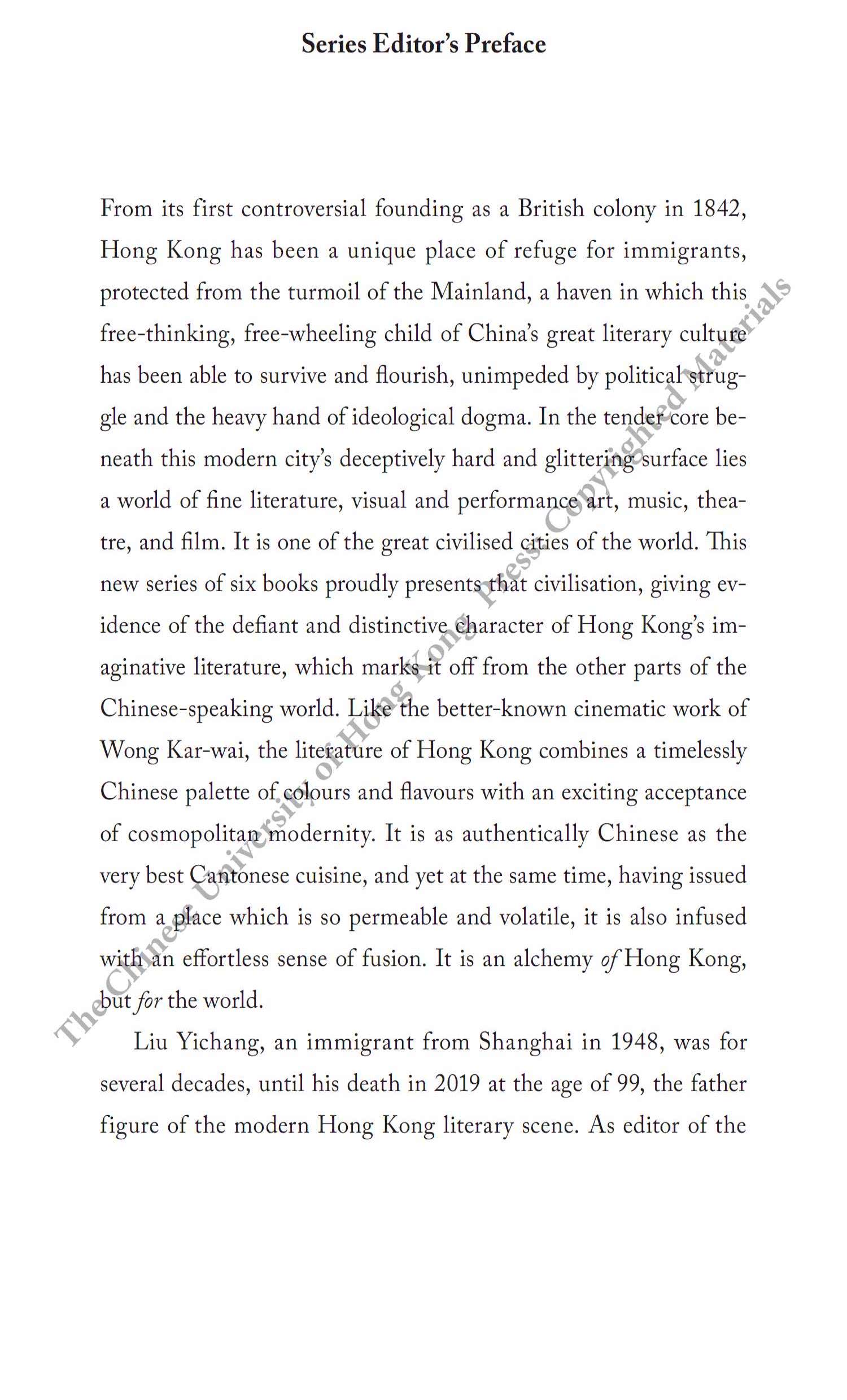 The Best China：Essays from Hong Kong