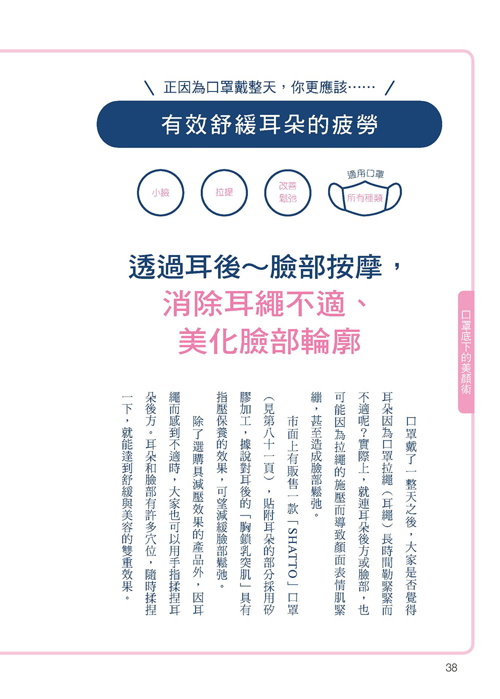 口罩底下的美顏術：小顏、挺鼻、豐脣、蛋白肌！美麗藏不住！越戴越漂亮