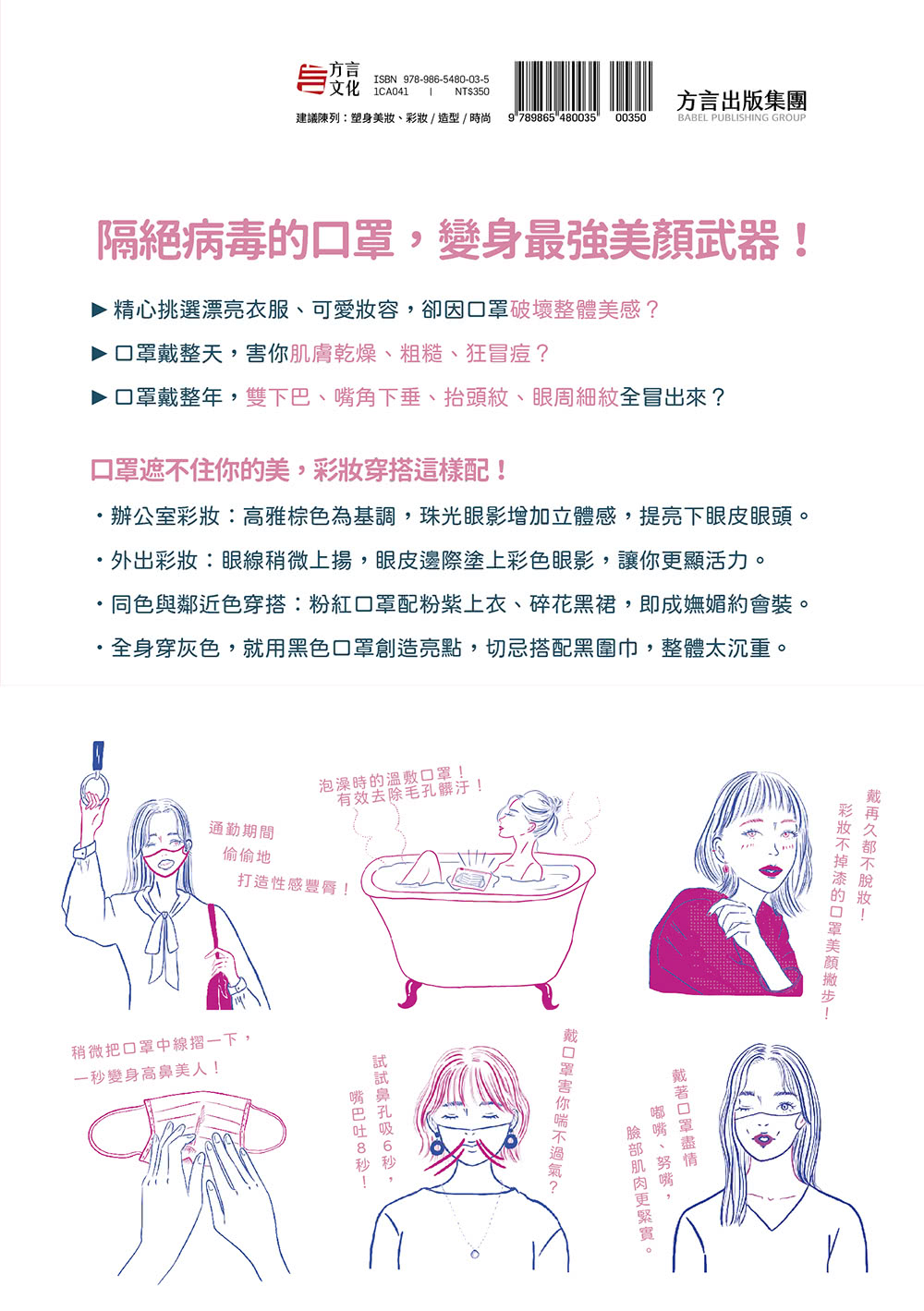 口罩底下的美顏術：小顏、挺鼻、豐脣、蛋白肌！美麗藏不住！越戴越漂亮