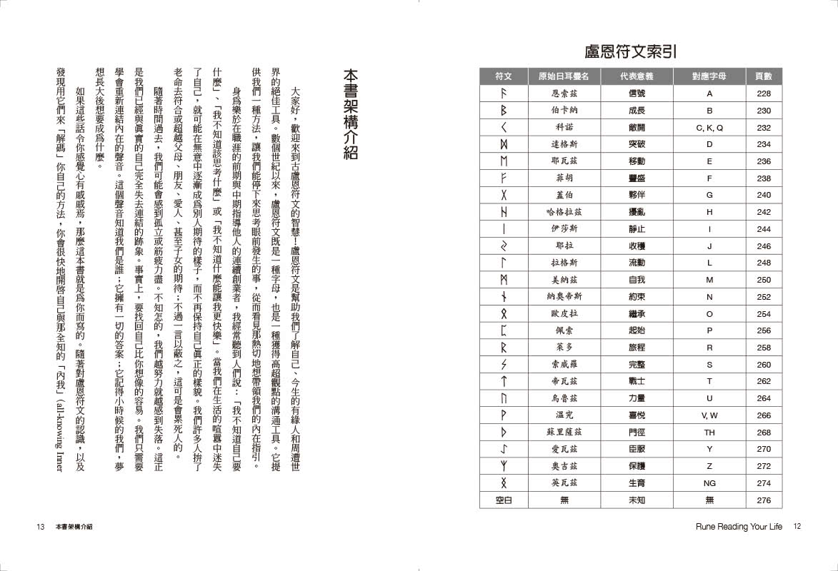 盧恩符文占卜自學手冊：釐清煩惱、了解他人、尋求指引，30天連結高我（隨附25張盧恩符文卡）