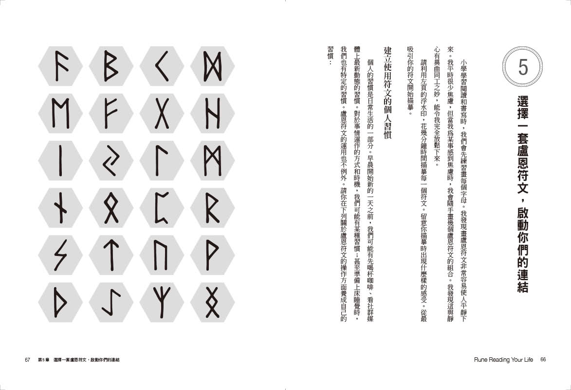 盧恩符文占卜自學手冊：釐清煩惱、了解他人、尋求指引，30天連結高我（隨附25張盧恩符文卡）