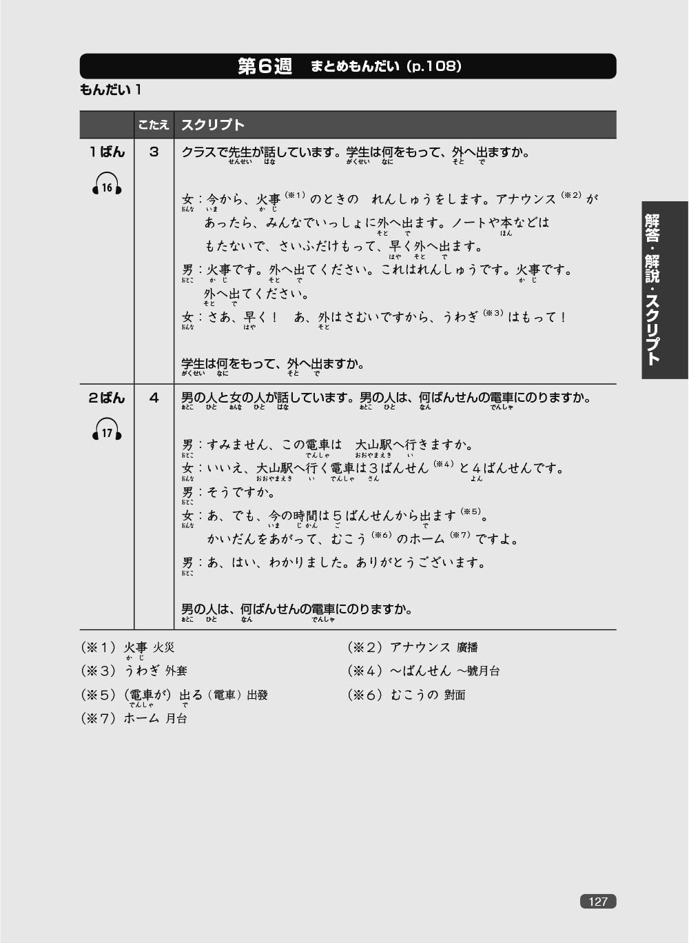 《新日檢完勝對策N5：漢字•語彙•文法•讀解•聽解》（「聽見眾文」APP免費聆聽）