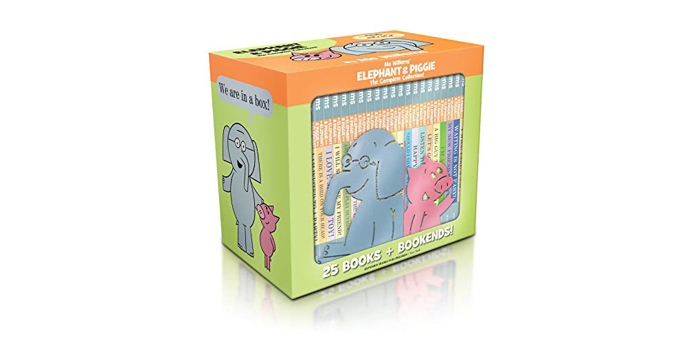 Elephant And Piggie Complete Collection （25本精裝書+大吉象與小豬寶書檔）