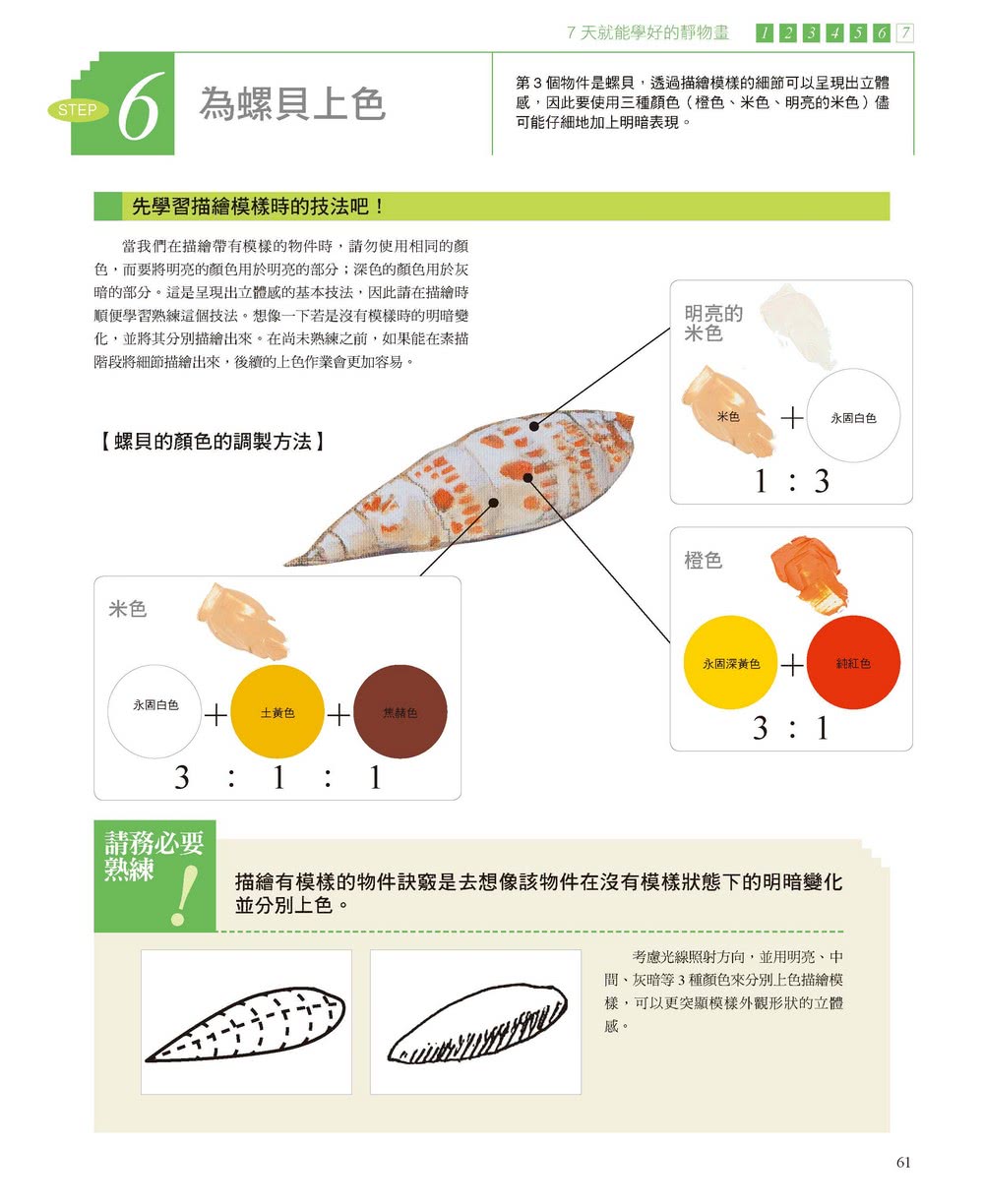 ７天就能畫得更好  油畫初級課程