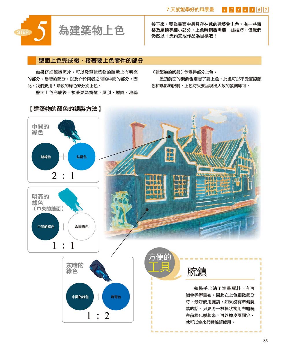 ７天就能畫得更好  油畫初級課程