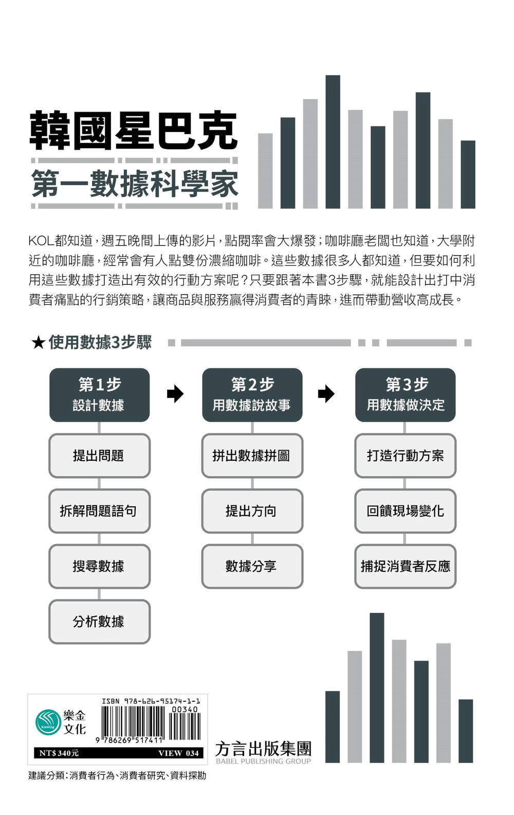 使用數據的技術：韓國星巴克第一數據科學家用3步驟化為實用的行銷策略 讓業績成長狂翻倍