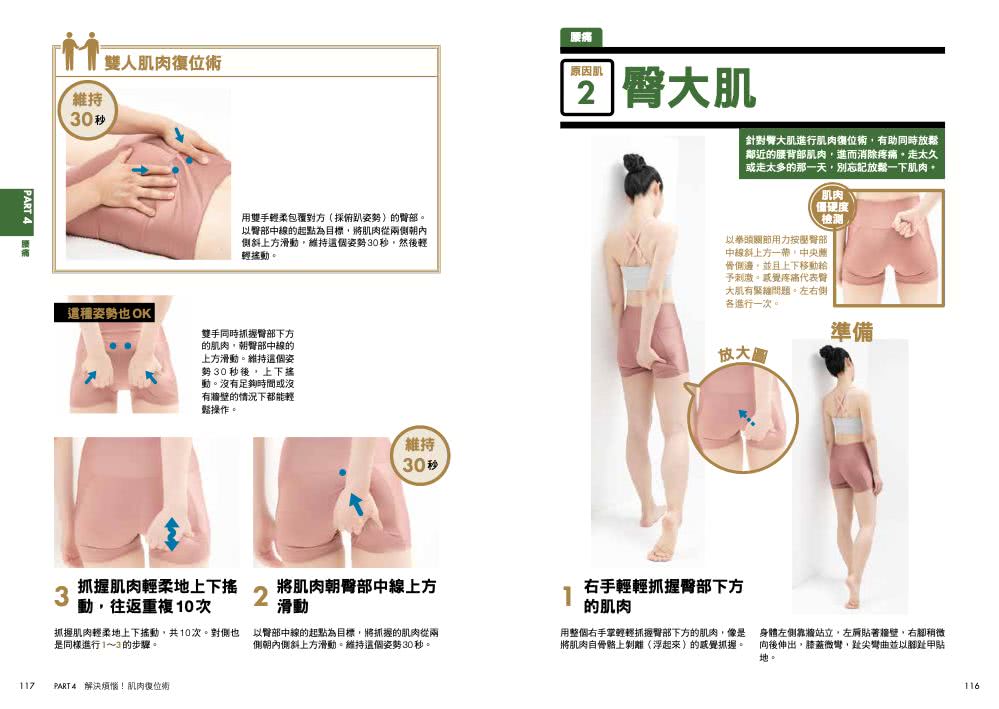 30秒肌肉復位術 僵硬、疼痛瞬間消解