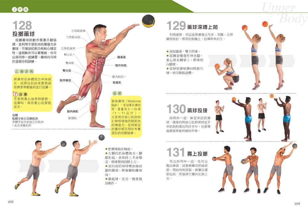 科學健身解剖：501式肌肉力量訓練