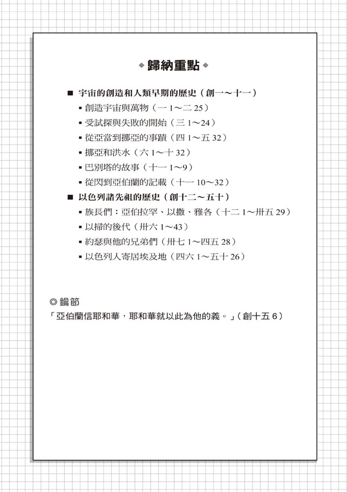 聖經小學堂（2）：快問快選