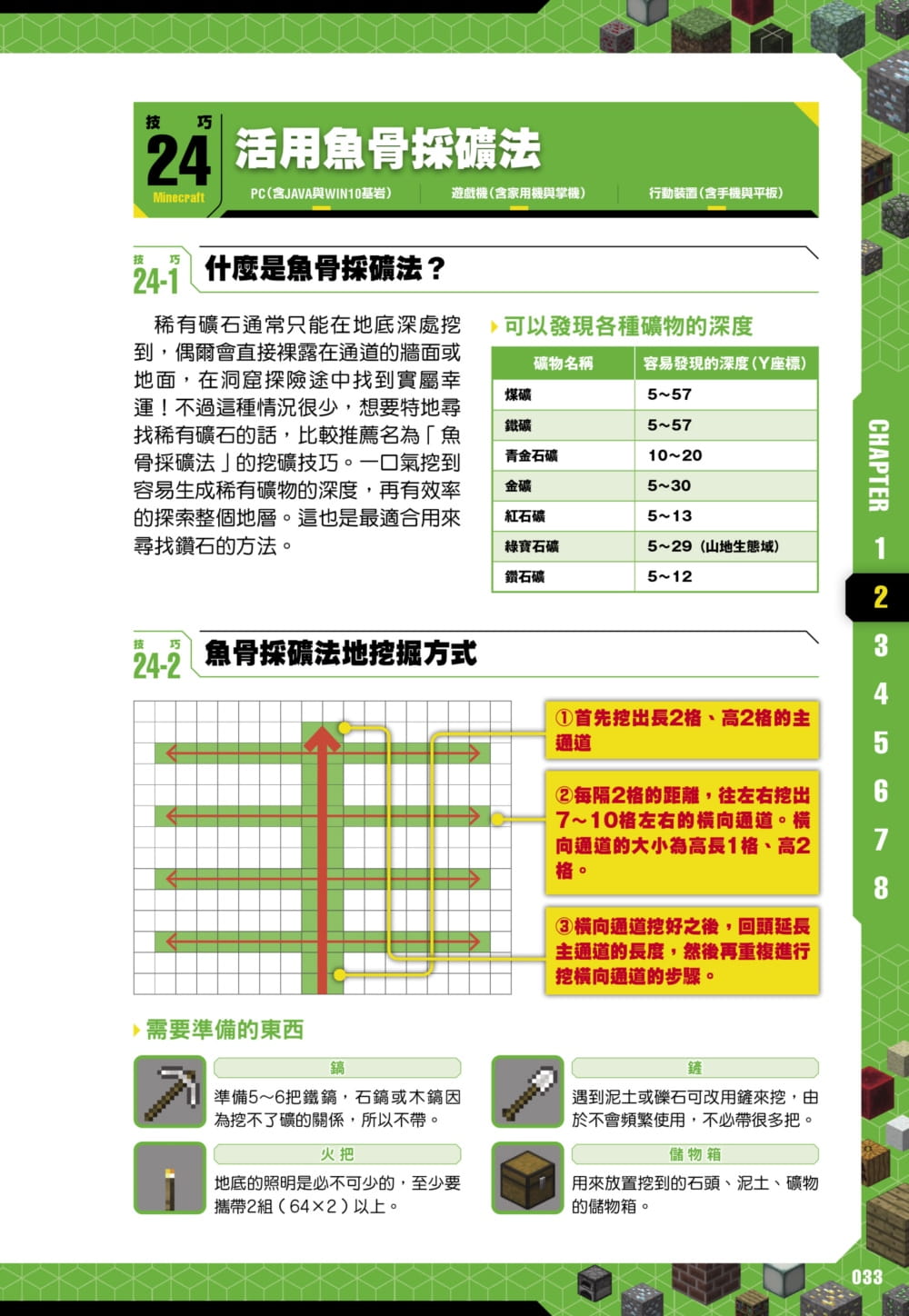 擺脫新手趁現在！Minecraft 2022達人指導打好基底實戰 570+招