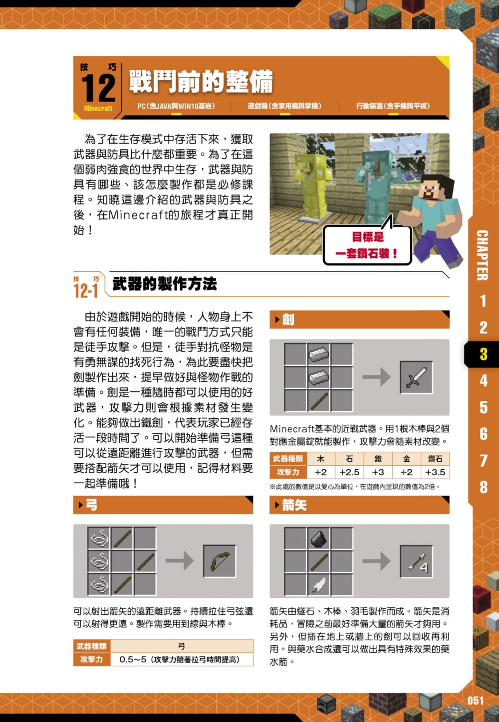 擺脫新手趁現在！Minecraft 2022達人指導打好基底實戰 570+招