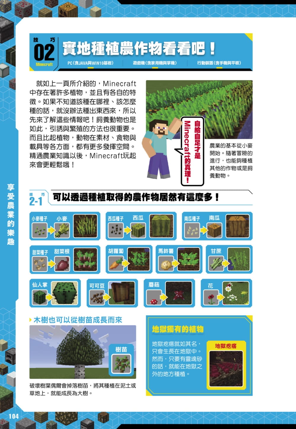 擺脫新手趁現在！Minecraft 2022達人指導打好基底實戰 570+招