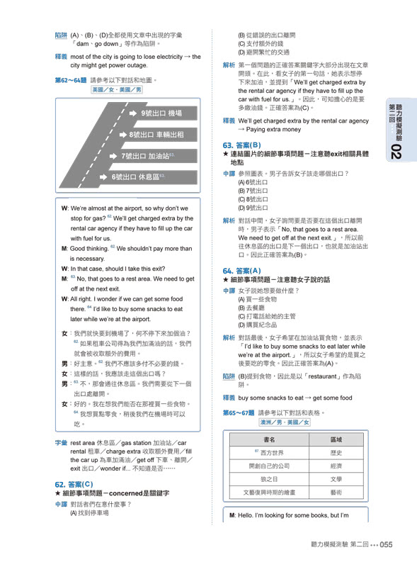 全新制怪物講師教學團隊的TOEIC多益聽力1 200題全真模擬試題+解析