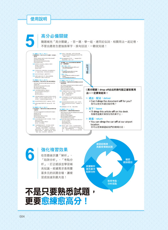 全新制怪物講師教學團隊的TOEIC多益聽力1 200題全真模擬試題+解析