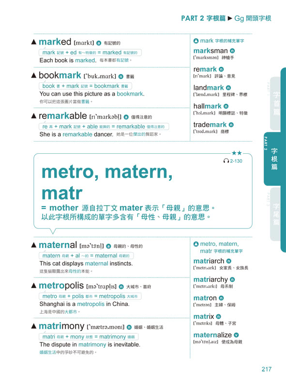 地表最強英文單字： 想贏，就要用「字首、字根、字尾」背單字