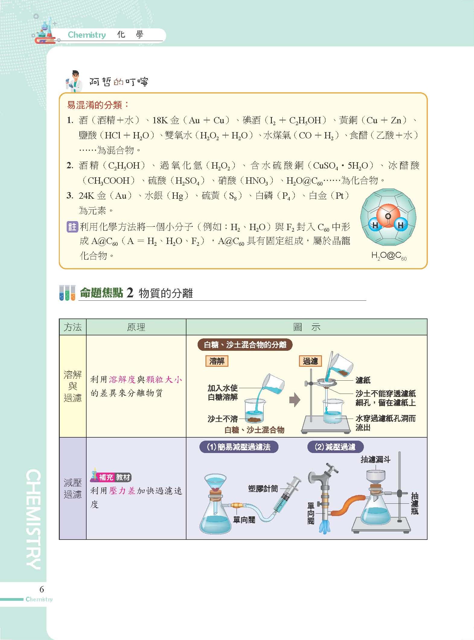 精通學測化學重點觀念（精要篇）