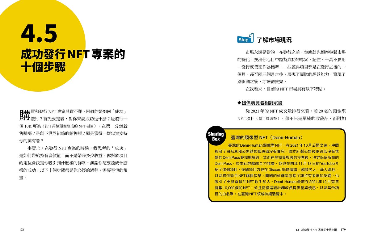 NFT實戰勝經：劉呈顥教你用NFT創造財富的10種方法