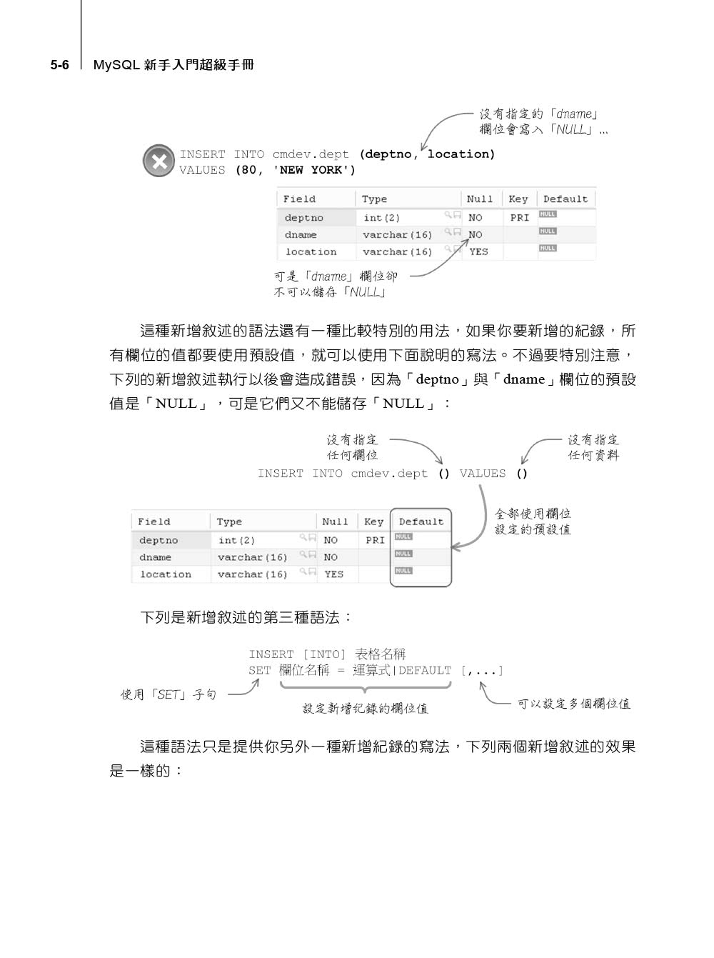 MySQL新手入門超級手冊－第三版（適用MySQL 8．x與MariaDB 10．x）