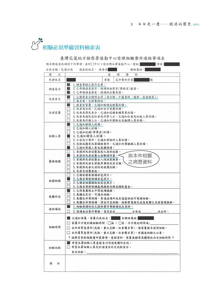 相驗心得手札—人間擺渡人的真心告白