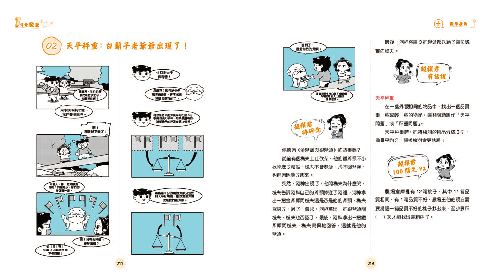 1分鐘漫畫生活數學王
