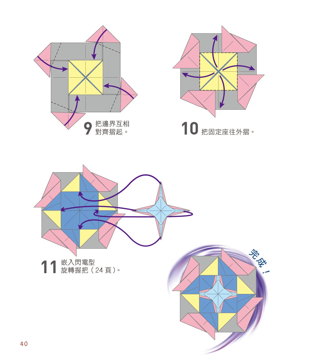 戰鬥紙陀螺（最終進化版）：核心增強！更神奇的旋轉力！【附限定版特別花紋色紙】