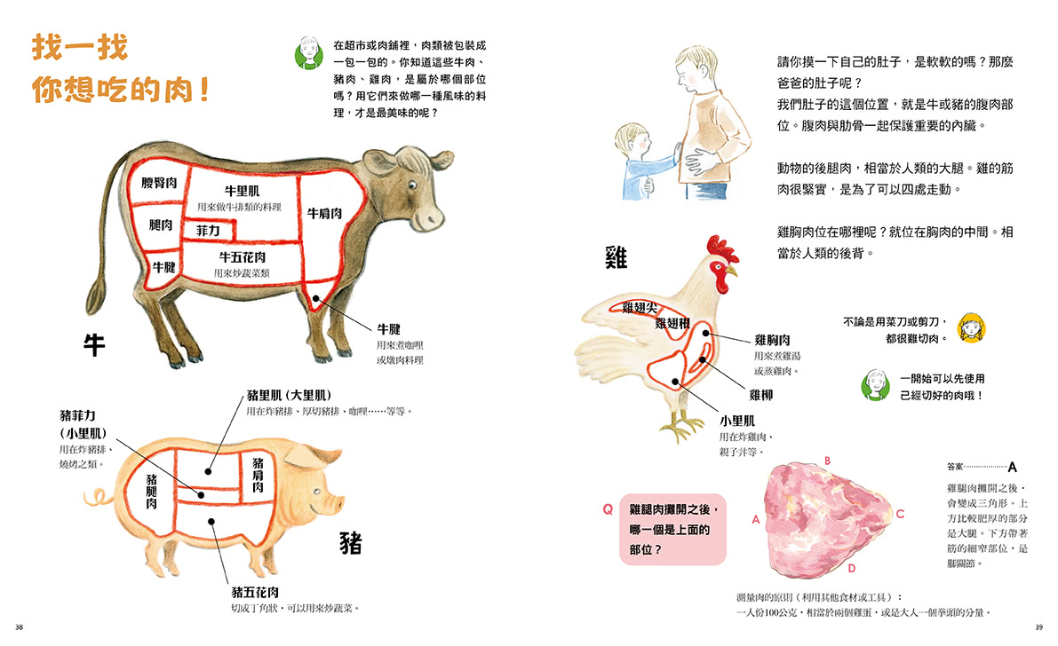 小朋友的廚房：一起動手做家庭料理