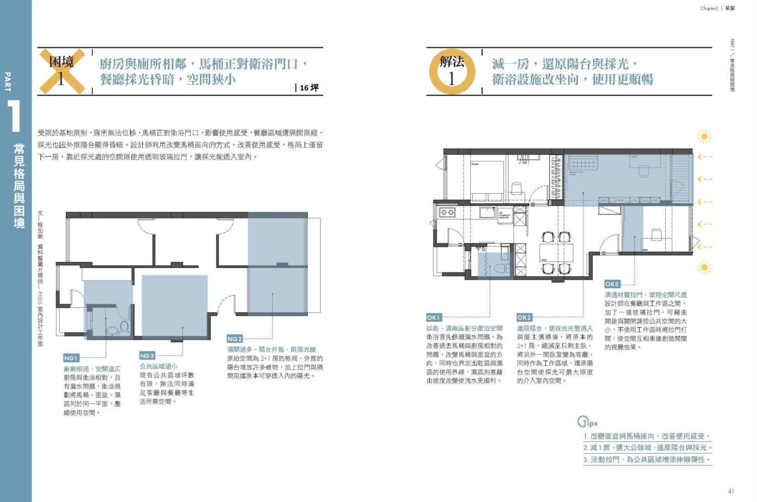 小住宅空間研究室：圖解尺寸機能設定X常見屋型格局規劃技巧，提升小宅設計力