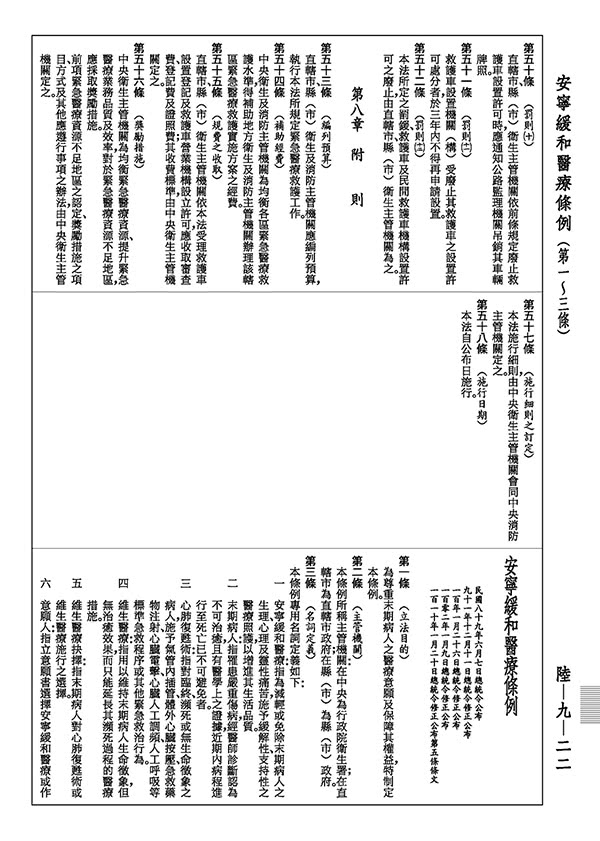 最新綜合六法全書（2022年9月版）