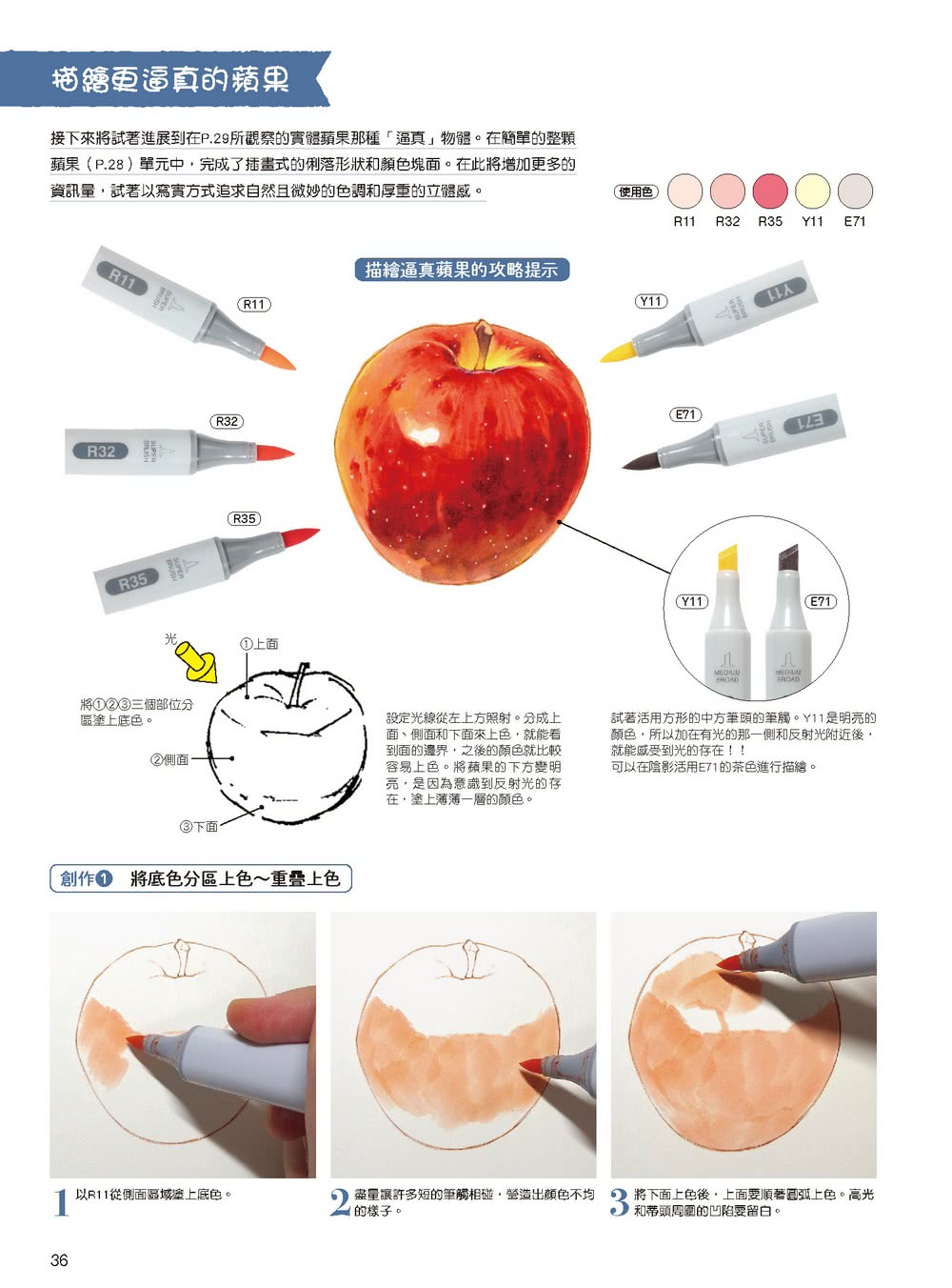 簡單的COPIC麥克筆入門：只要有20色Copic Ciao，什麼都能描繪！！