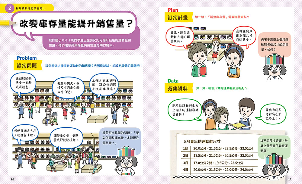 小學生的統計圖表活用術（全套4冊）