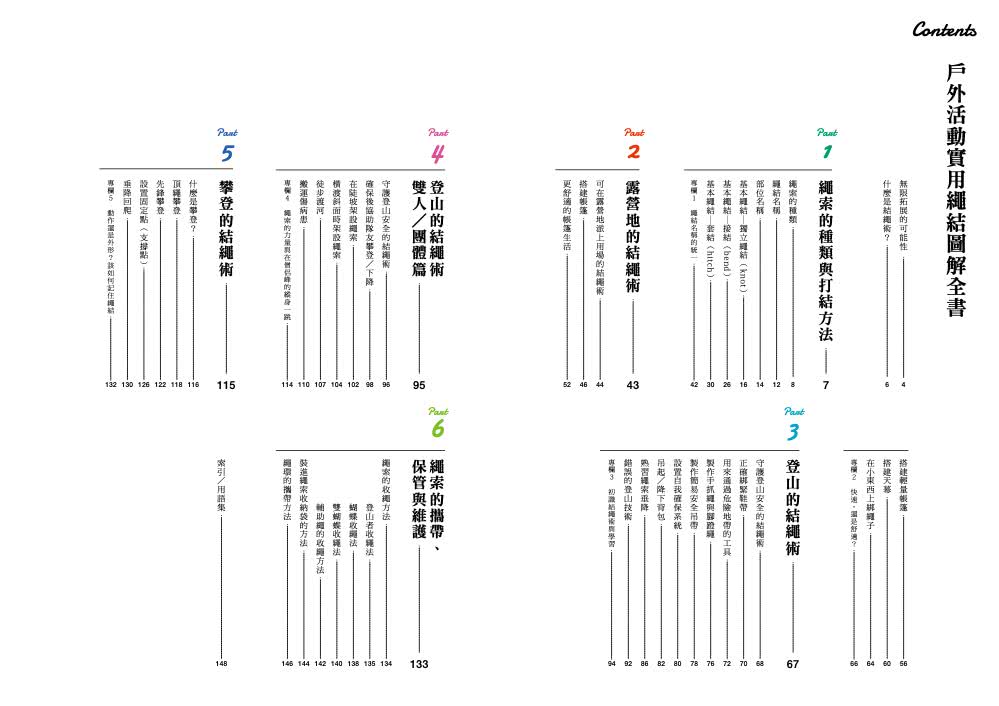 戶外活動實用繩結圖解全書