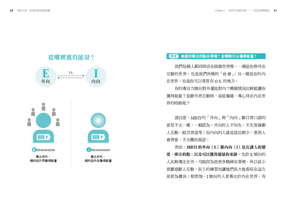 MBTI　我 和我的使用說明書――雪力獻給16型人們 找到最舒服的自己