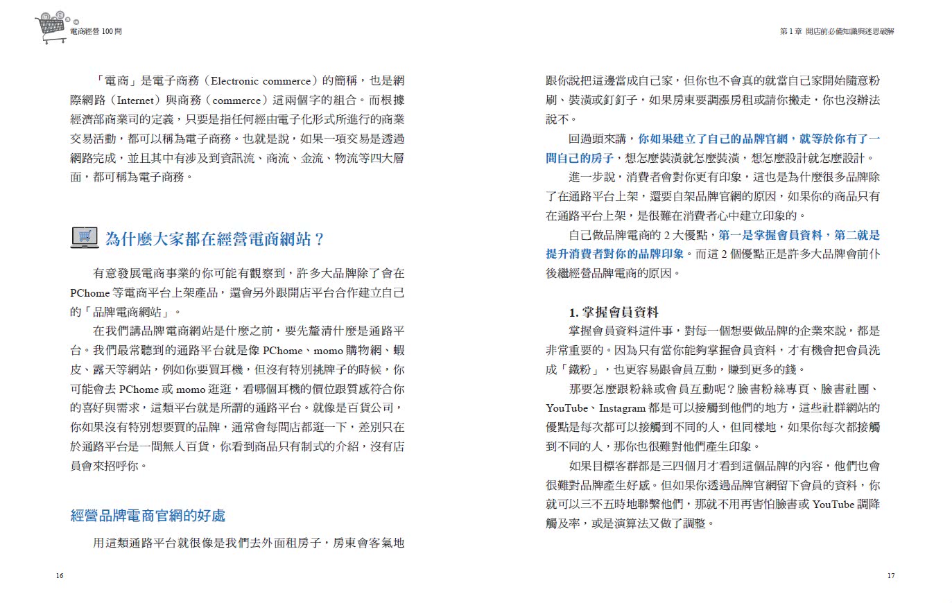 電商經營100問：業界最完整 一次搞懂打造品牌、架設官網、網路行銷、獲利技法、跨境電商……讓營業額飆漲的