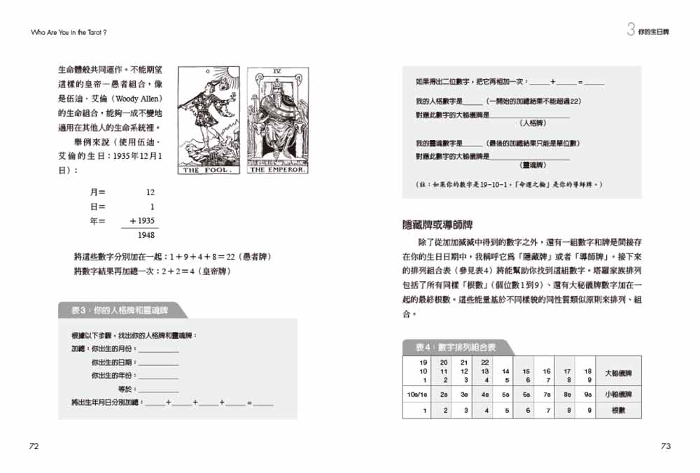 生日塔羅密碼書（二版）：一次看懂人格牌、靈魂牌、陰影牌、流年牌，認識你的天賦與使命！