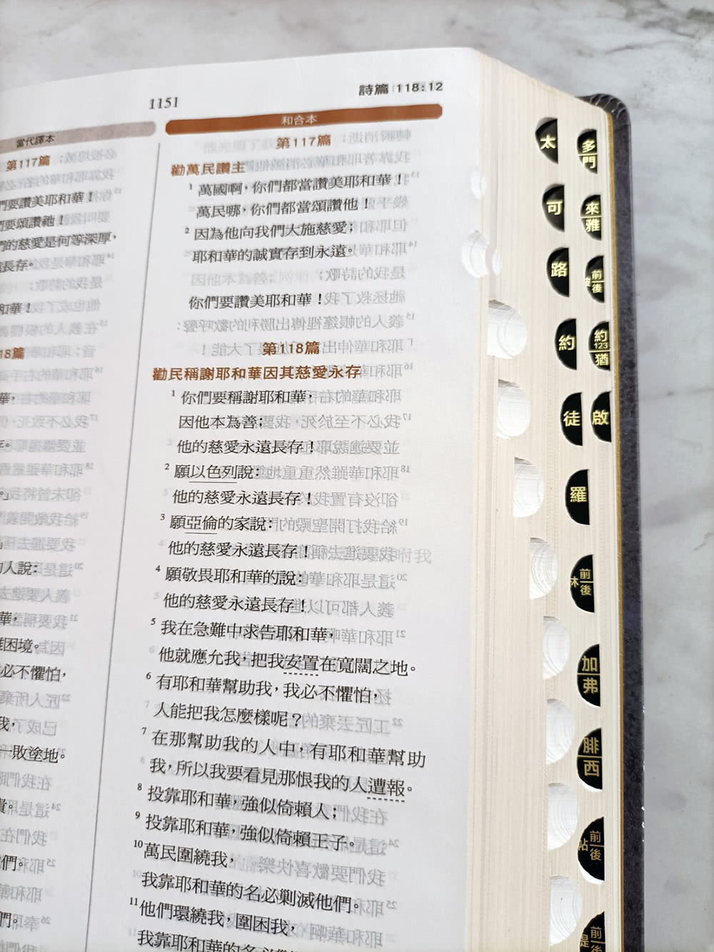 聖經-當代譯本/和合本（棕樹金中文雙排對照索引精裝） - momo購物網