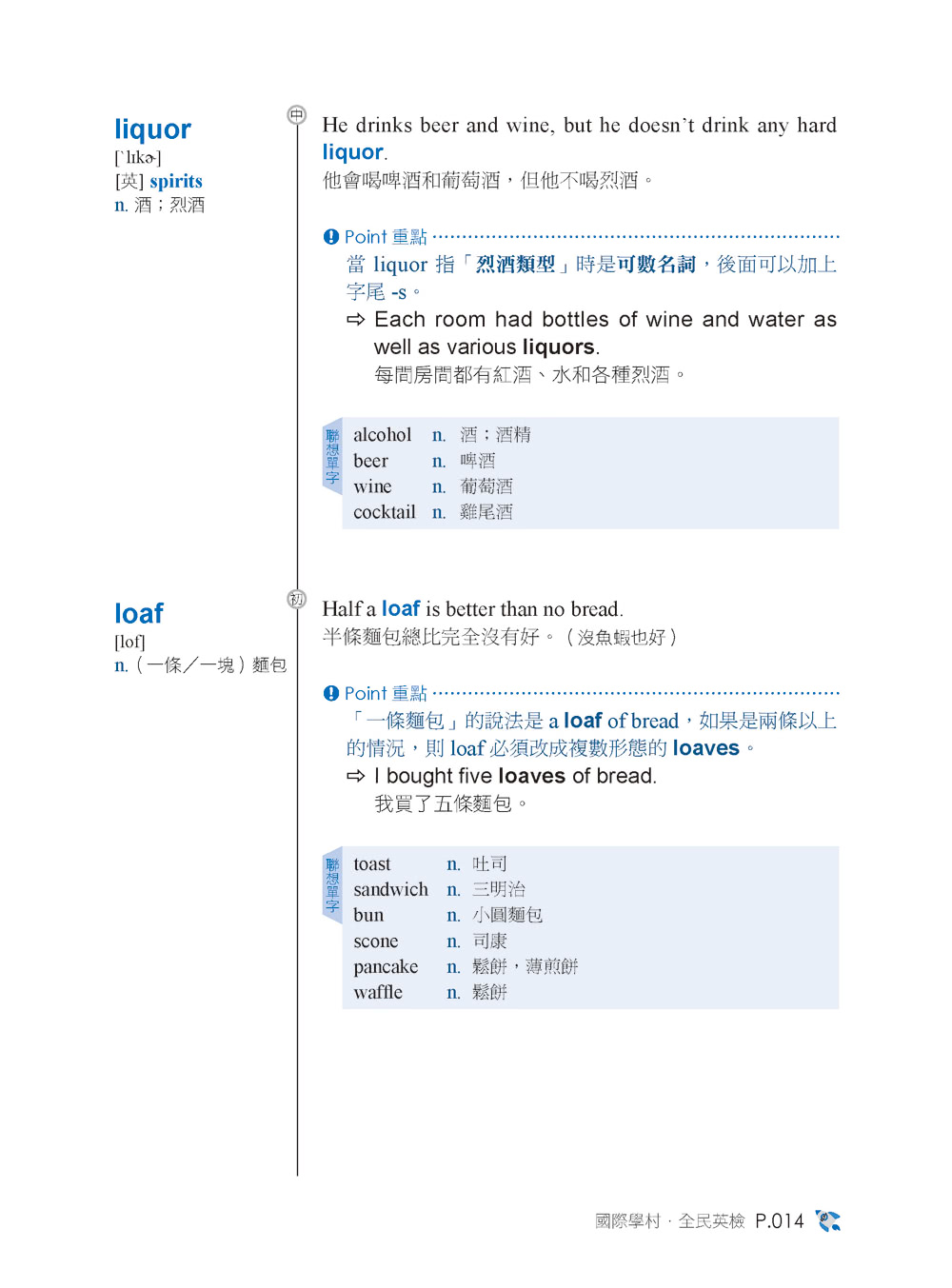 全新！NEW GEPT 全民英檢單字大全【初級＆中級】：備考全民英檢唯一推薦單字書！精選必考 12 大主題分類 抓